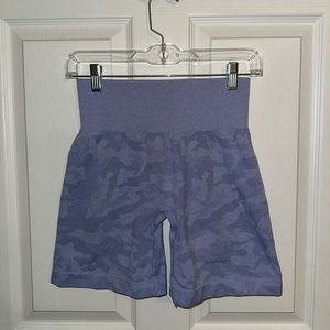 NVGTN lavender camo biker shorts